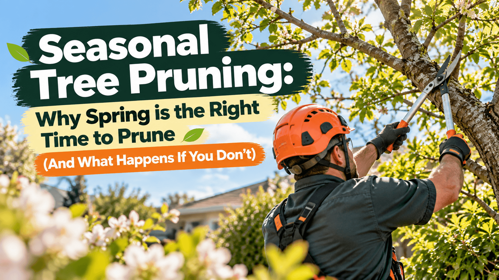 Seasonal Tree Pruning: Why Spring is the Right Time to Prune (And What Happens If You Don't)